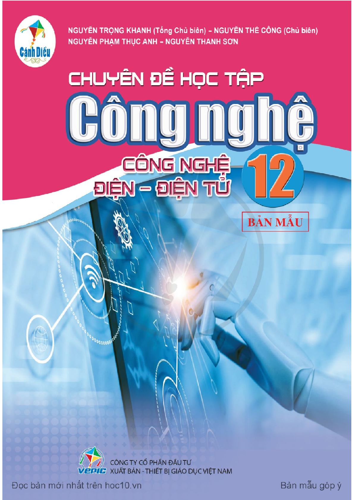 SGK Chuyên đề Công nghệ 12 – Điện, điện tử - Cánh Diều