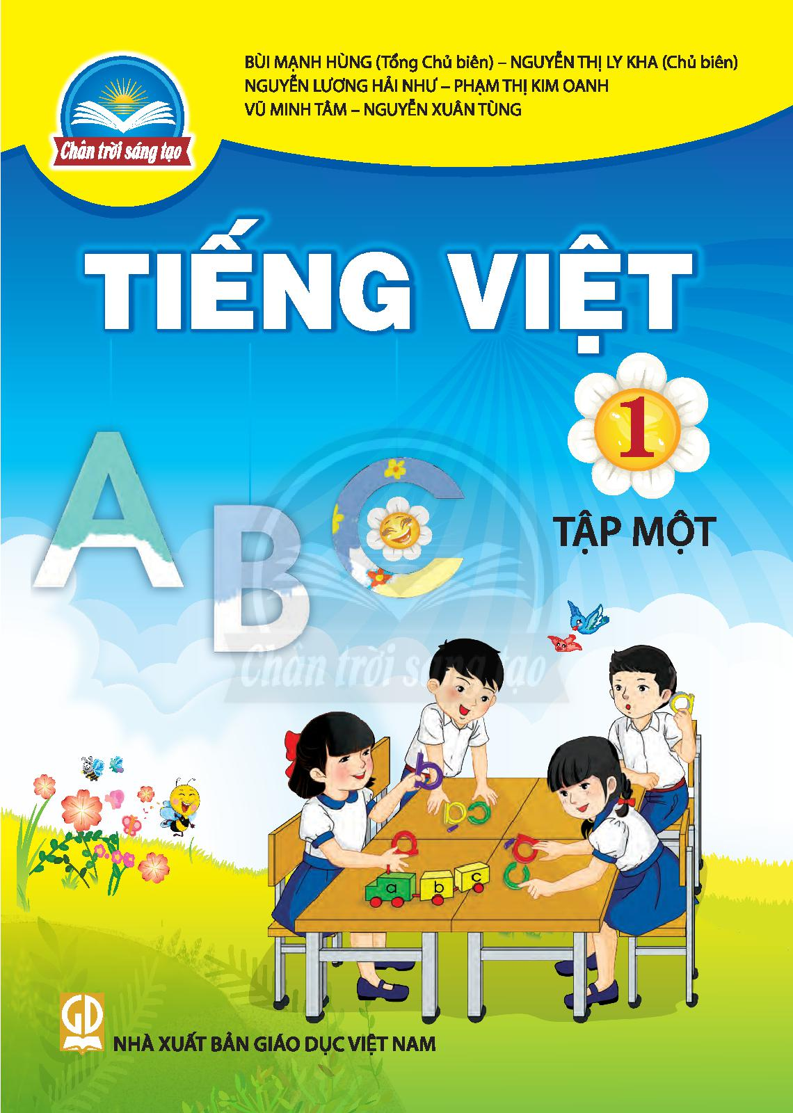 SGK Tiếng Việt 1 Tập 1 - Trân trời sáng tạo