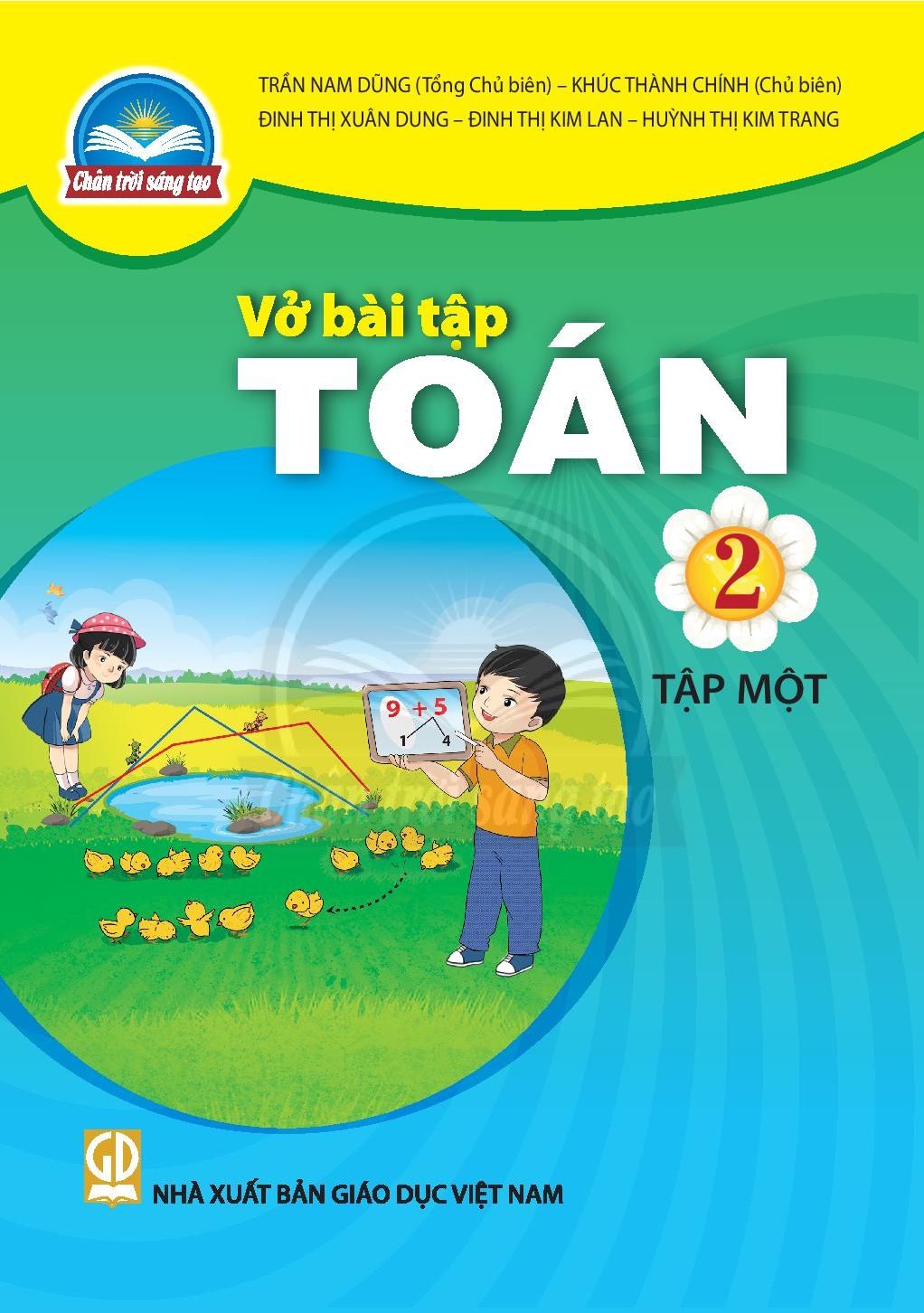 SBT Toán 2 Tập 1 - Trân trời sáng tạo