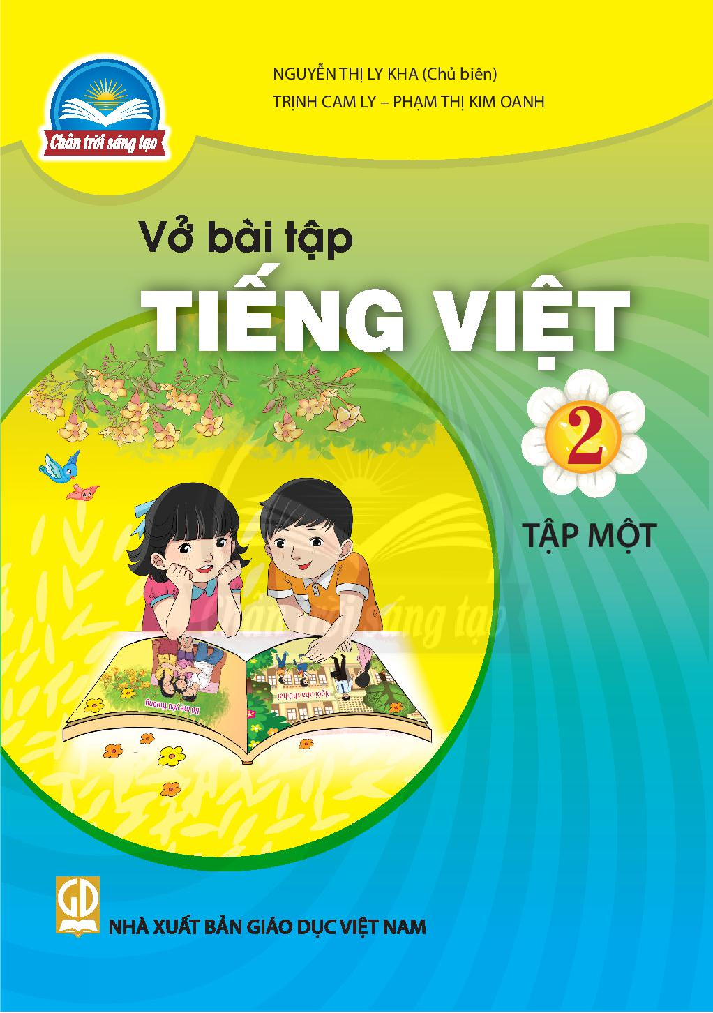 SBT Tiếng Việt 2 Tập 1 - Trân trời sáng tạo