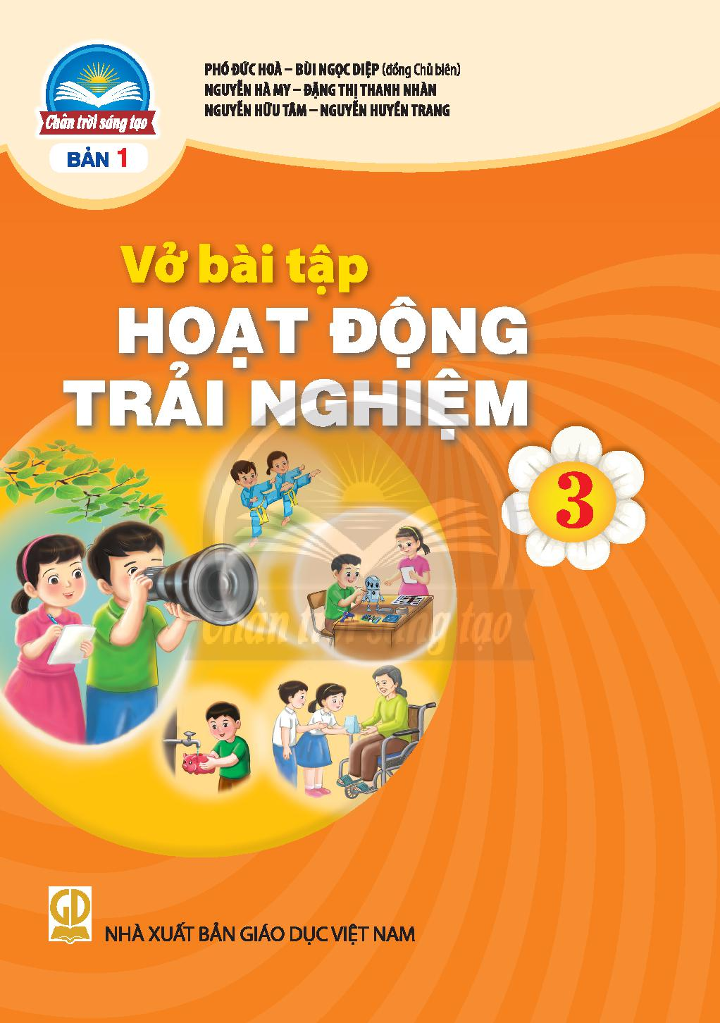 SBT Hoạt động trải nghiệm 3 Bản 1 - Trân trời sáng tạo