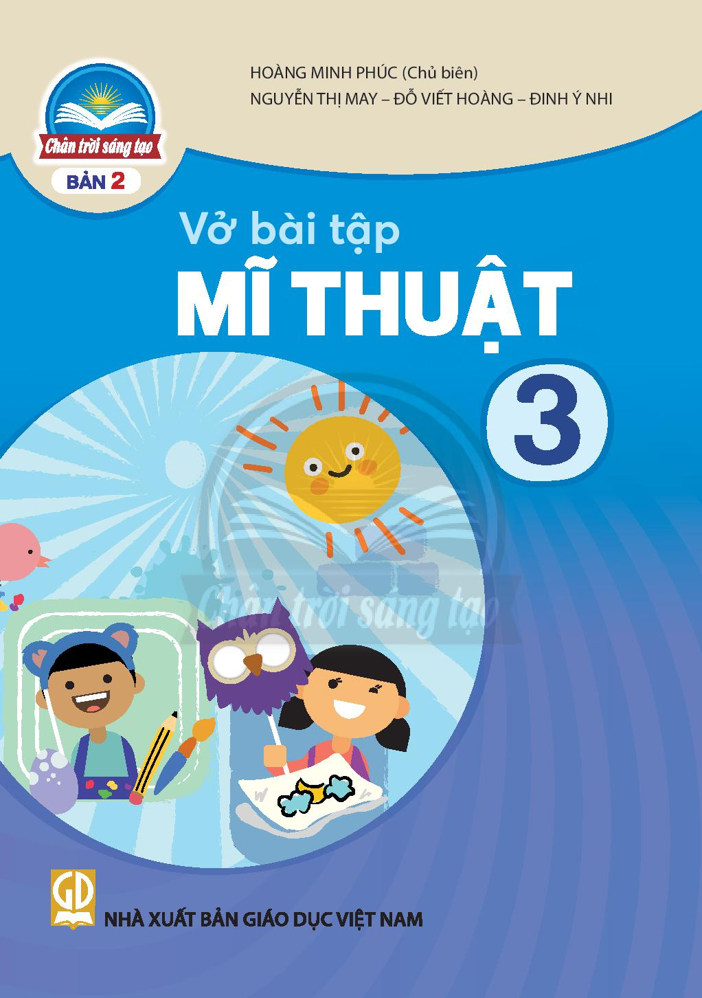 SBT Mĩ thuật 3 Bản 2 - Trân trời sáng tạo