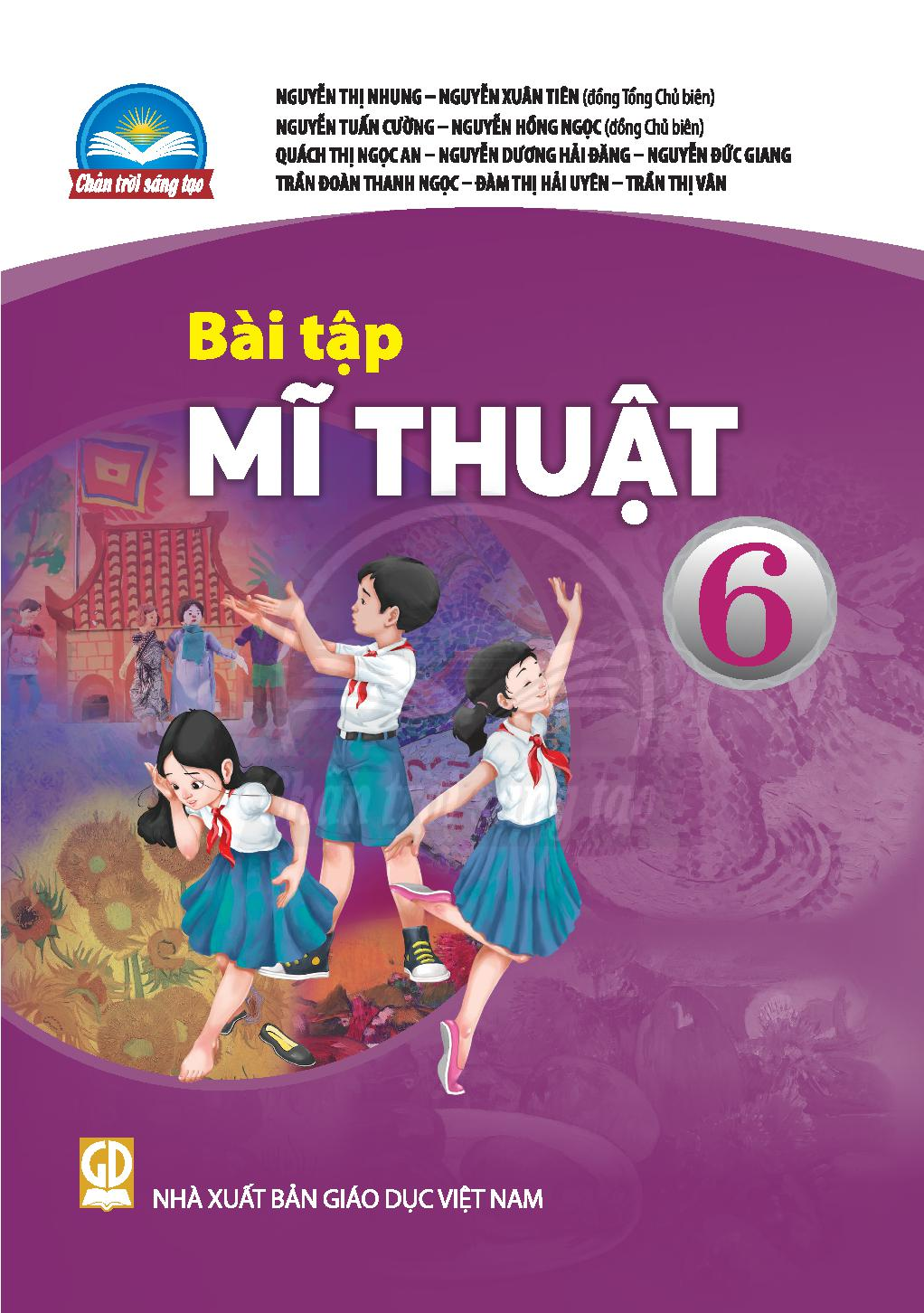 SBT Mĩ thuật 6 - Trân trời sáng tạo