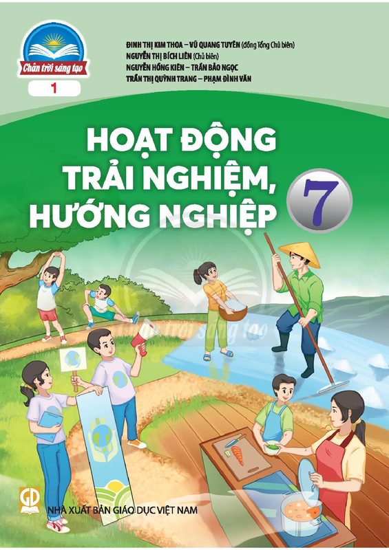 SGK HĐTN, HN 7 - Trân trời sáng tạo