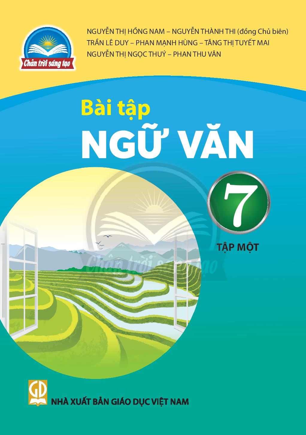 SBT Ngữ văn 7 Tập 1 - Trân trời sáng tạo