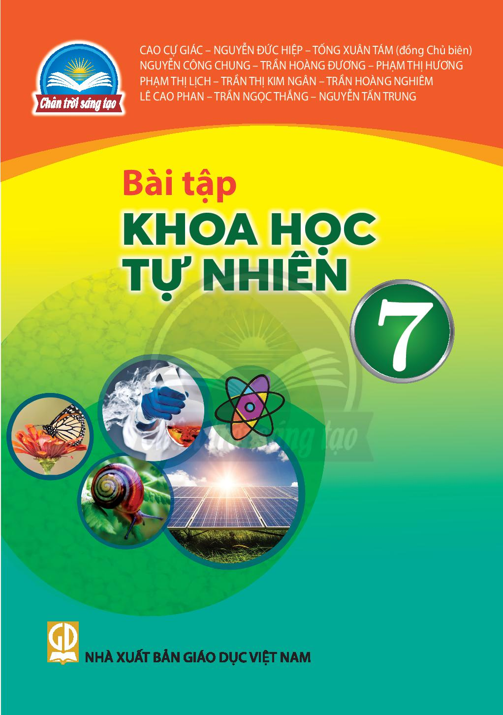 SBT Khoa học tự nhiên 7 - Trân trời sáng tạo