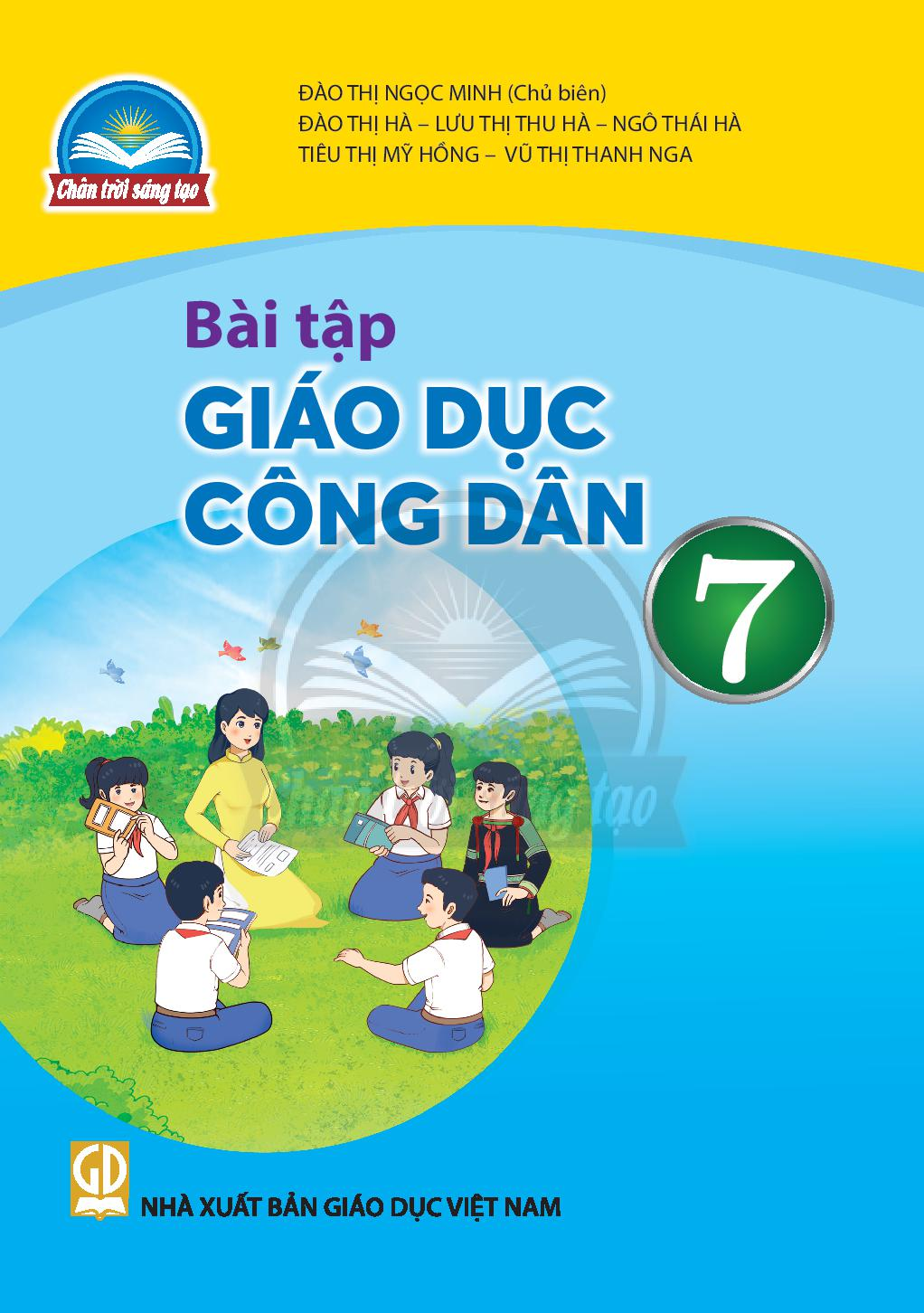 SBT Giáo dục công dân 7 - Trân trời sáng tạo