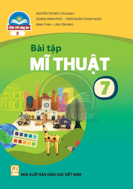 SBT Mĩ thuật 7 Bản 2 - Trân trời sáng tạo