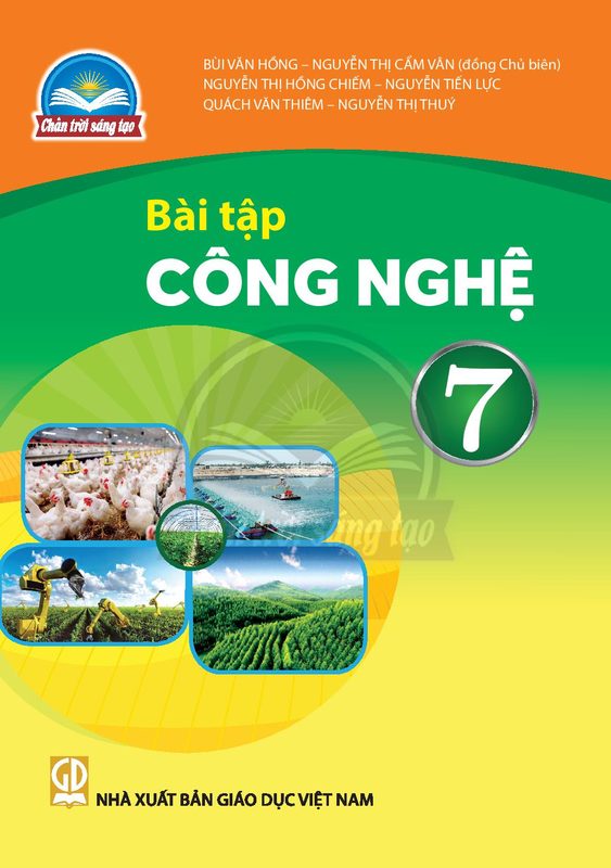 SBT Công nghệ 7 - Trân trời sáng tạo