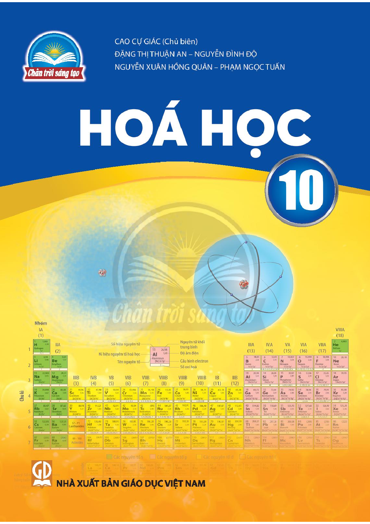 SGK Hóa học 10 - Trân trời sáng tạo