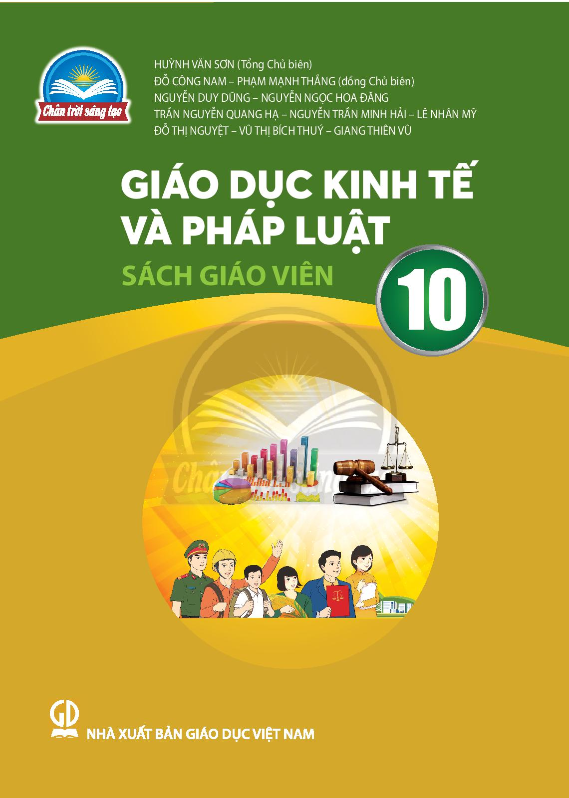 SGV Giáo dục KT&PL 10 - Trân trời sáng tạo