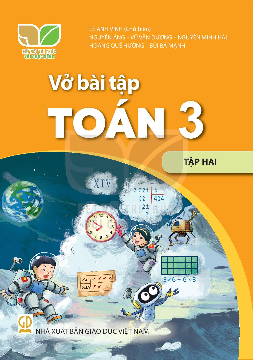 SBT Toán 3 Tập 2 - Kết Nối Tri Thức