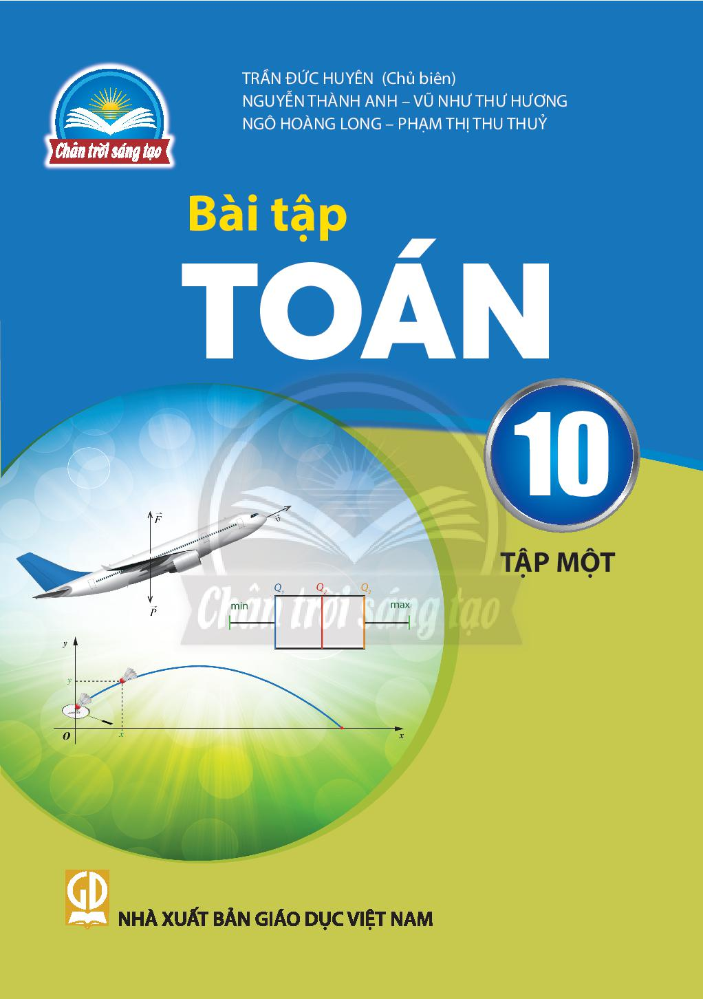 SBT Toán 10 Tập 1 - Trân trời sáng tạo
