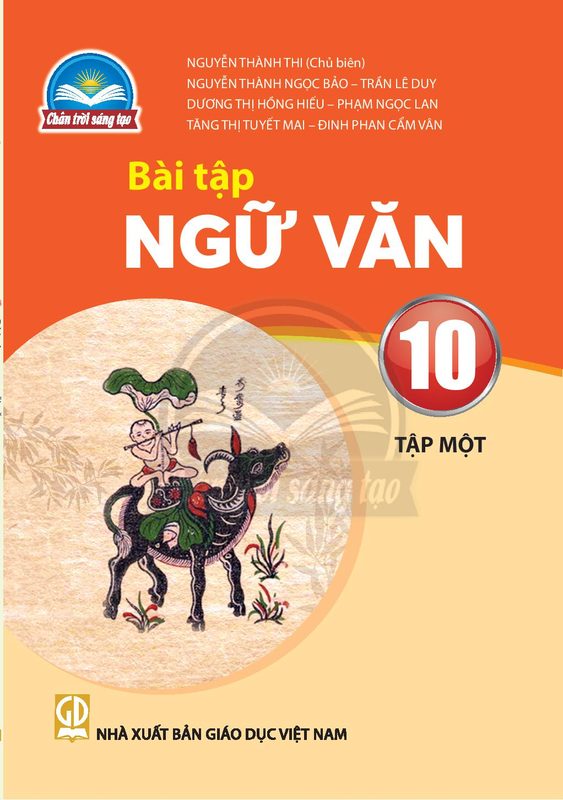 SBT Ngữ văn 10 Tập 1 - Trân trời sáng tạo