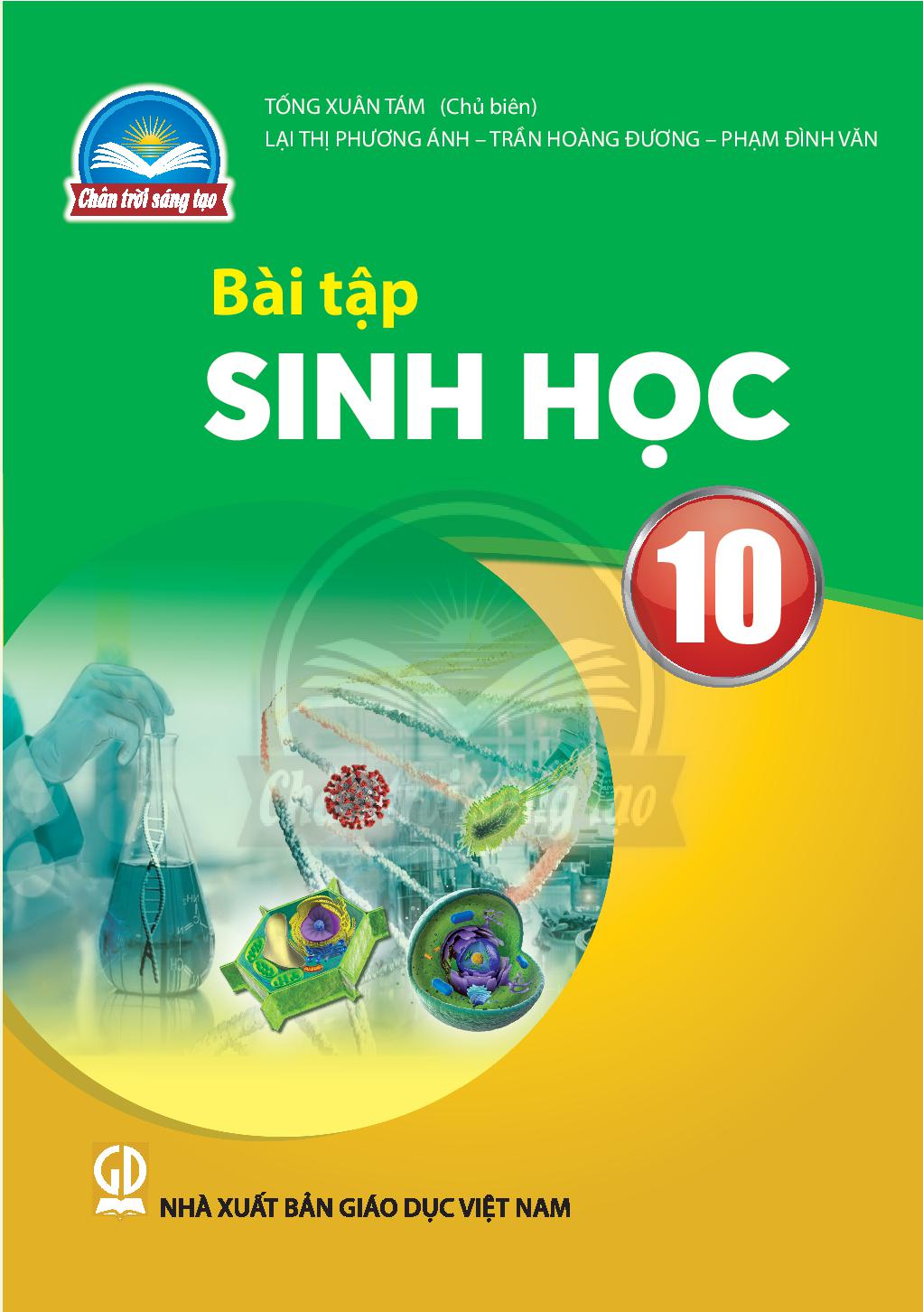 SBT Sinh học 10 - Trân trời sáng tạo