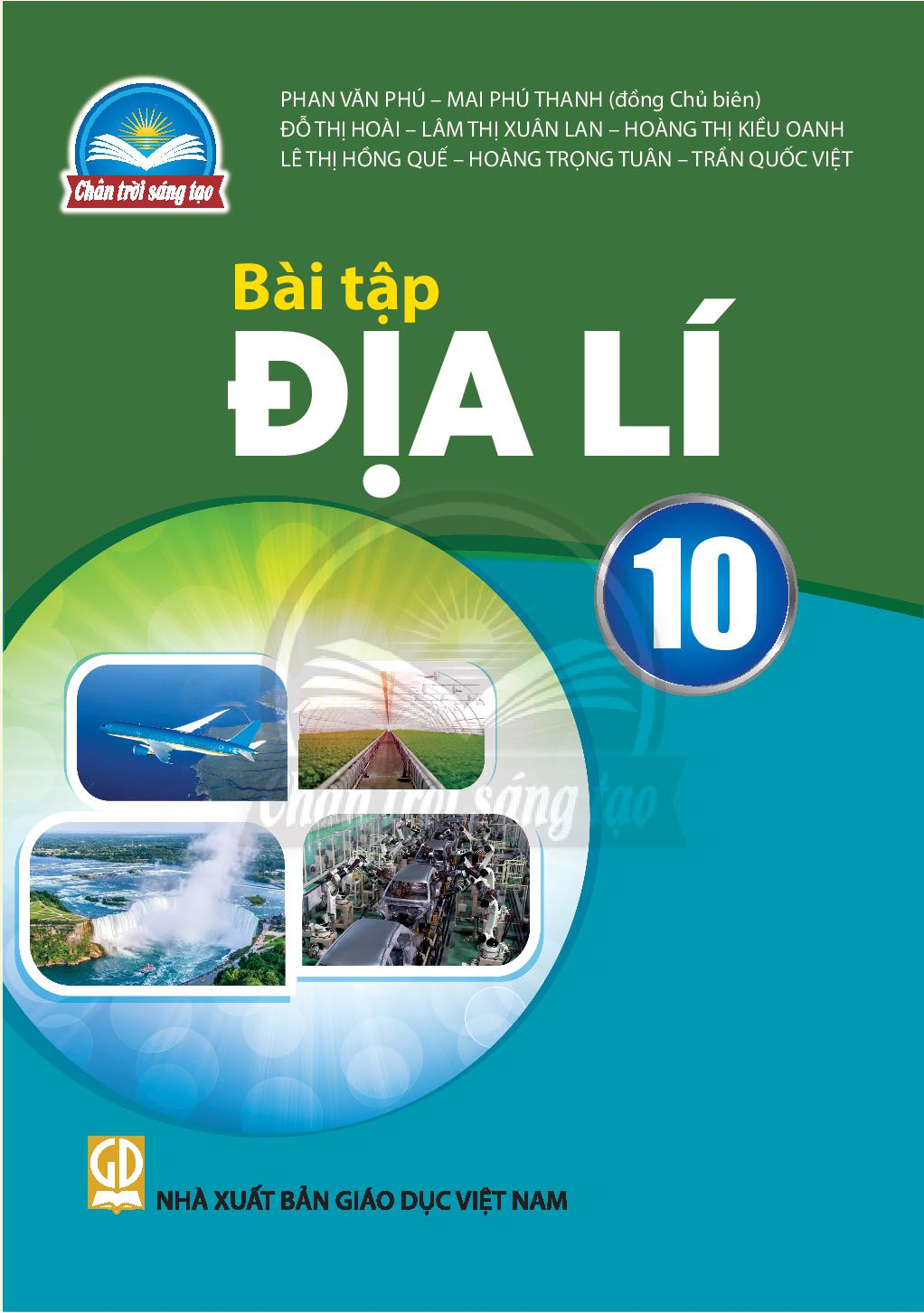 SBT Địa lí 10 - Trân trời sáng tạo