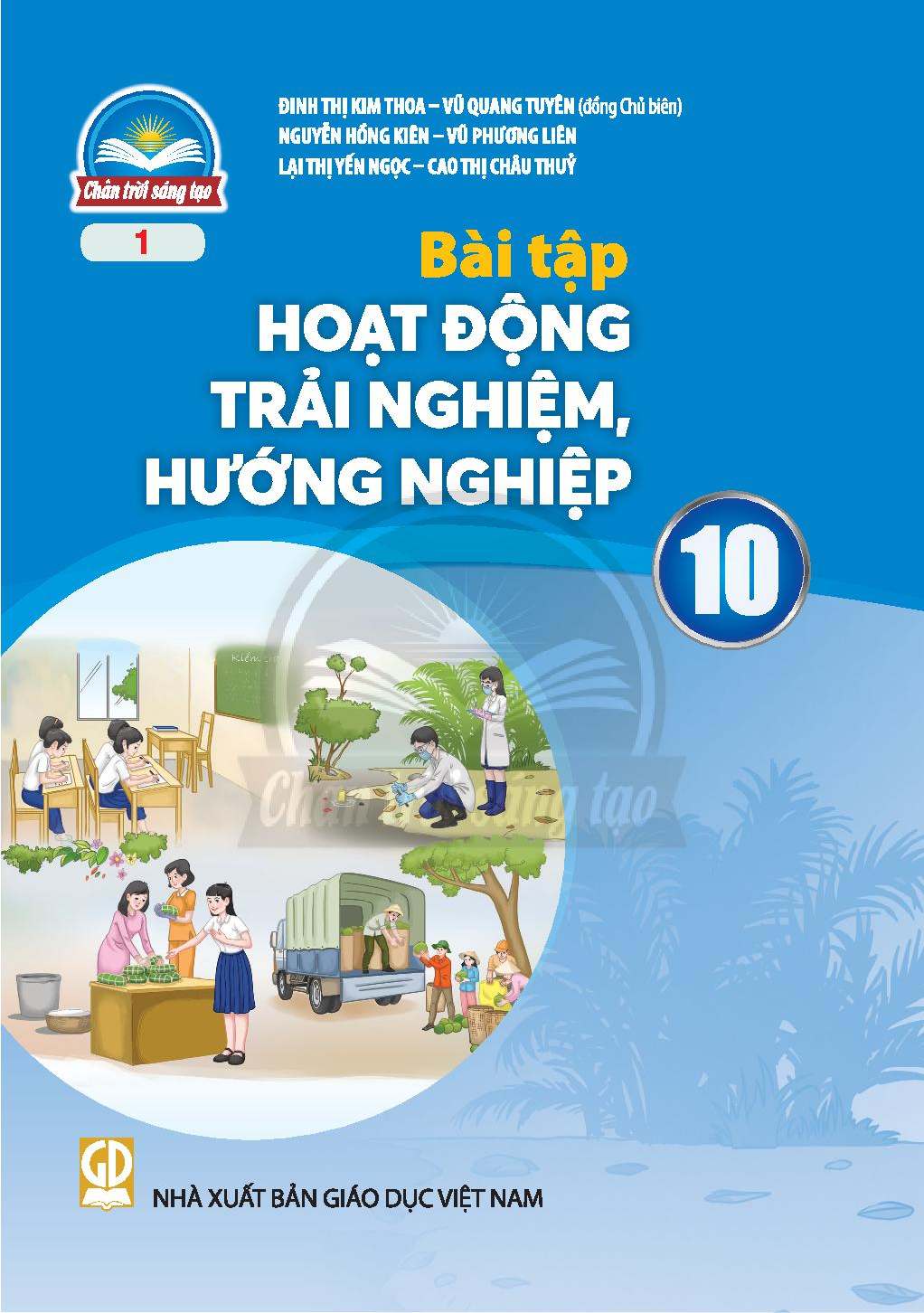 SBT Hoạt động TN, HN 10 Bản 1 - Trân trời sáng tạo