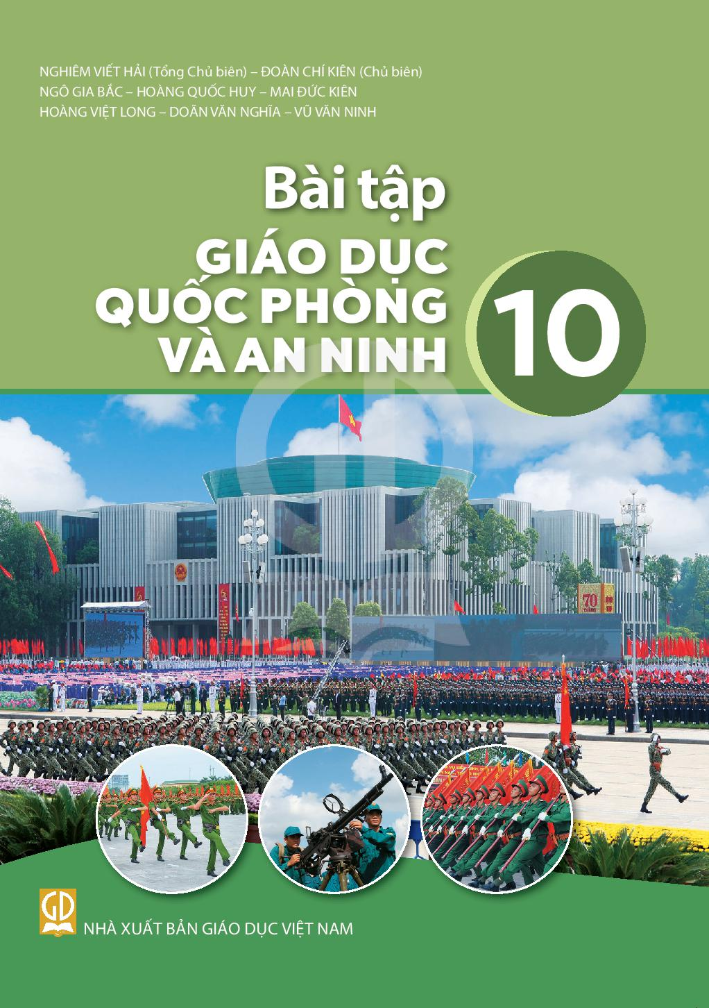 SBT Giáo dục QP&AN 10 - Trân trời sáng tạo