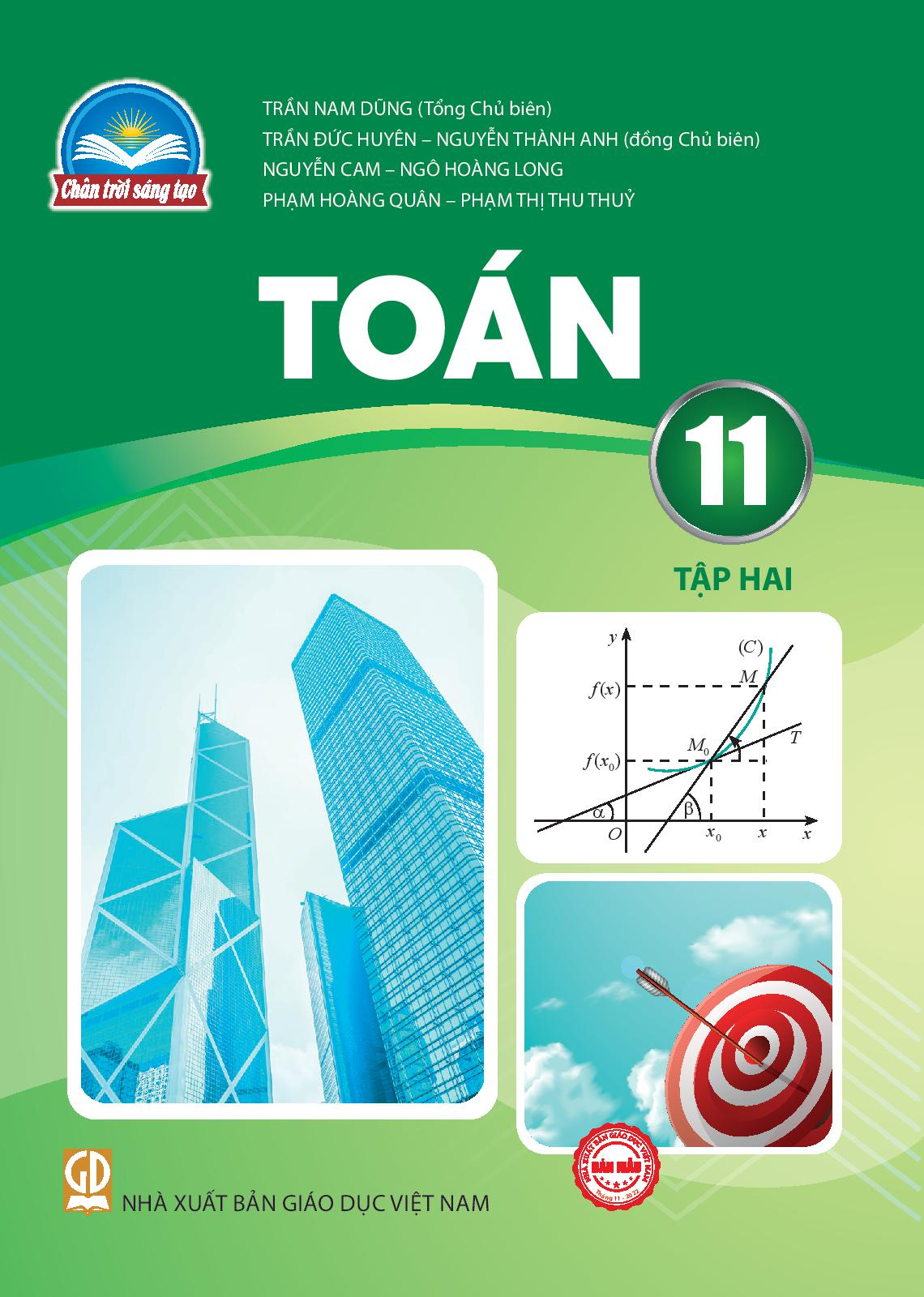 SGK Toán 11 Tập 2 - Trân trời sáng tạo