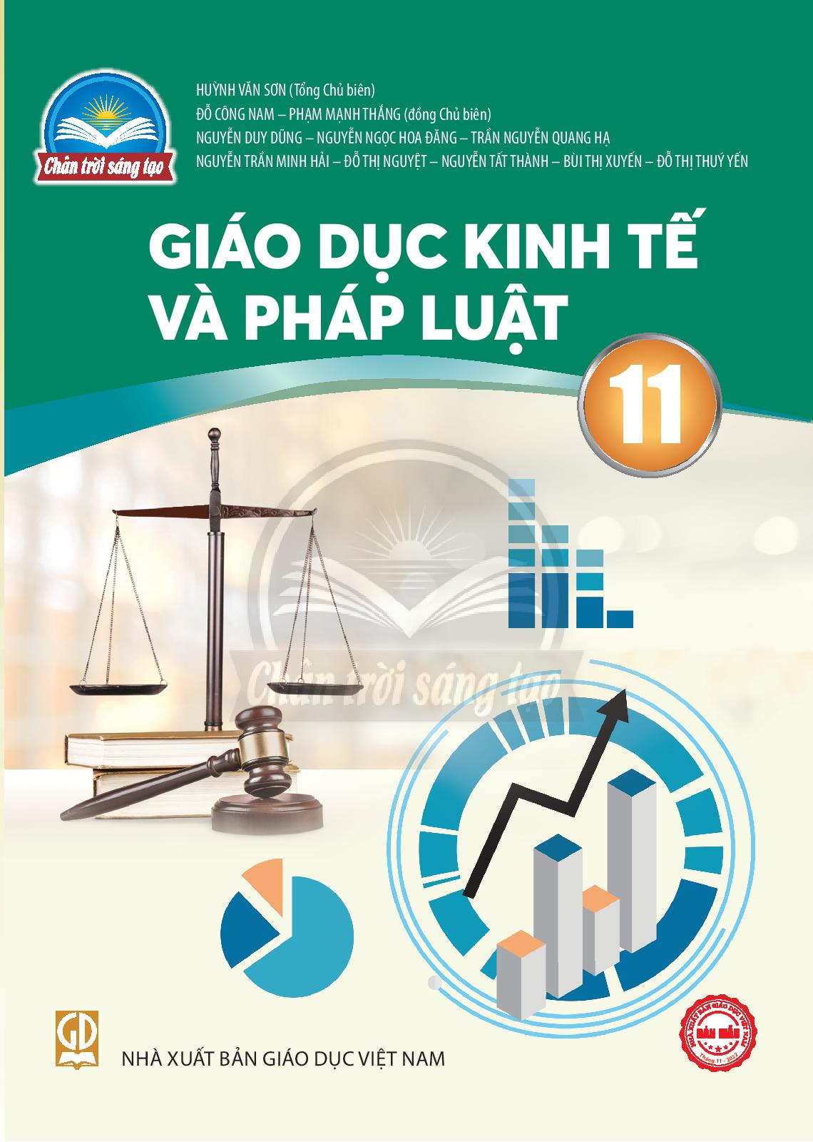 SGK Giáo dục KT&PL 11 - Trân trời sáng tạo