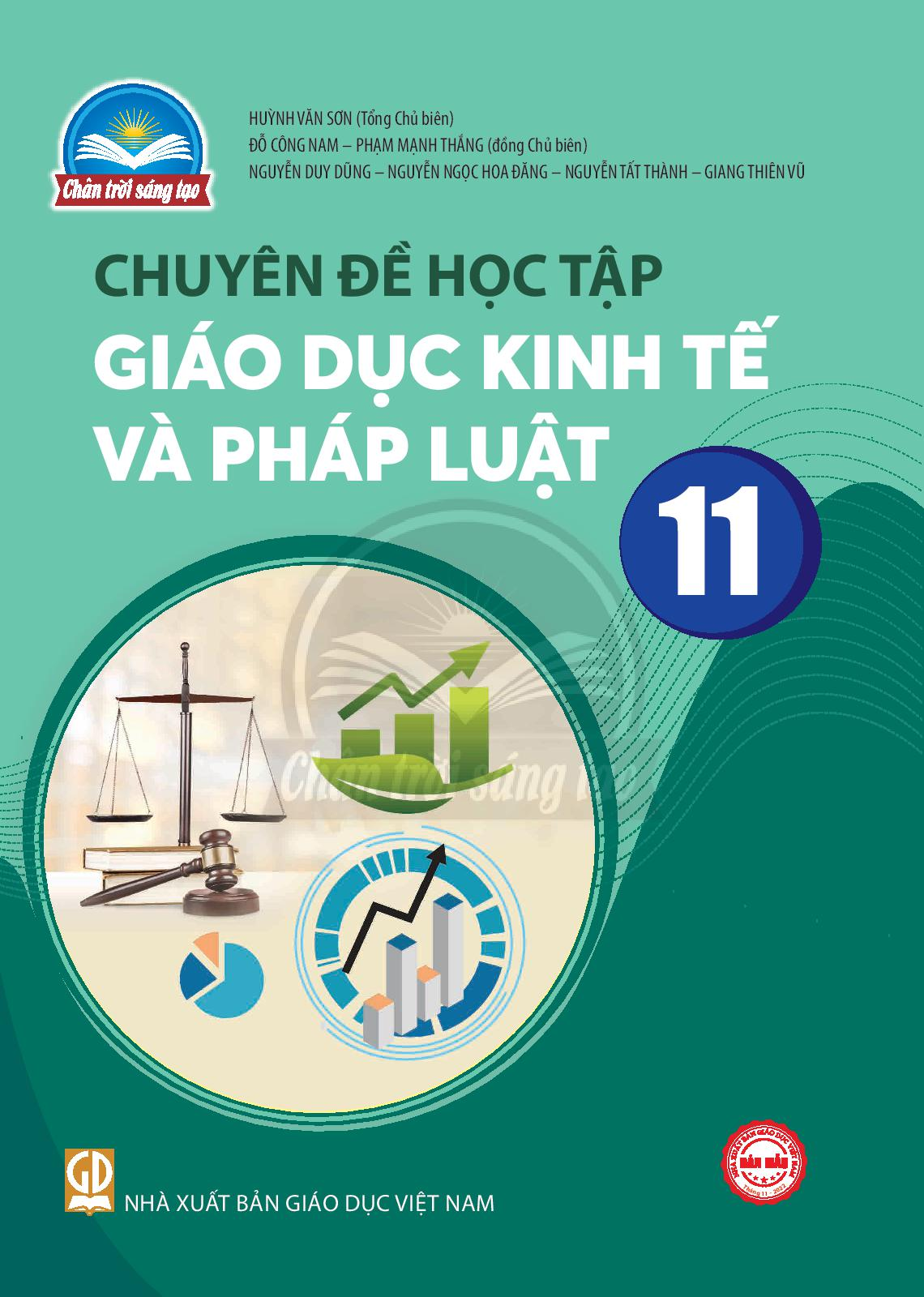 Chuyên đề Giáo dục KT&PL 11 - Trân trời sáng tạo